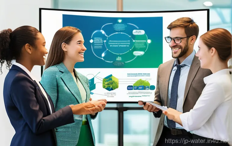 수질환경기사 학습 커뮤니티 활용법 - **A powerful scene depicting a young individual overcoming study struggles through peer support in a...