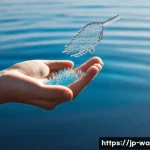 수질환경 전문가들의 인터뷰 - **Prompt:** A visually striking conceptual image representing the invisible threat of microplastics ...